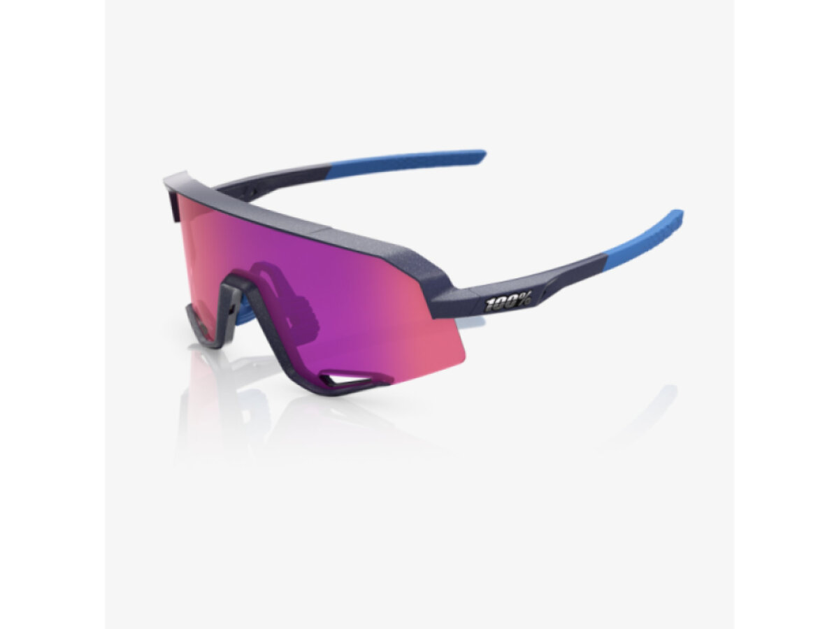 100% brýle Slendale Satin Storm Metallic (Purple Mirror Lens)