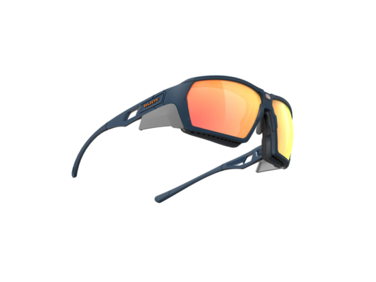 Rudy Project brýle Agent Q Blue Navy Matte (Mlts Orange)