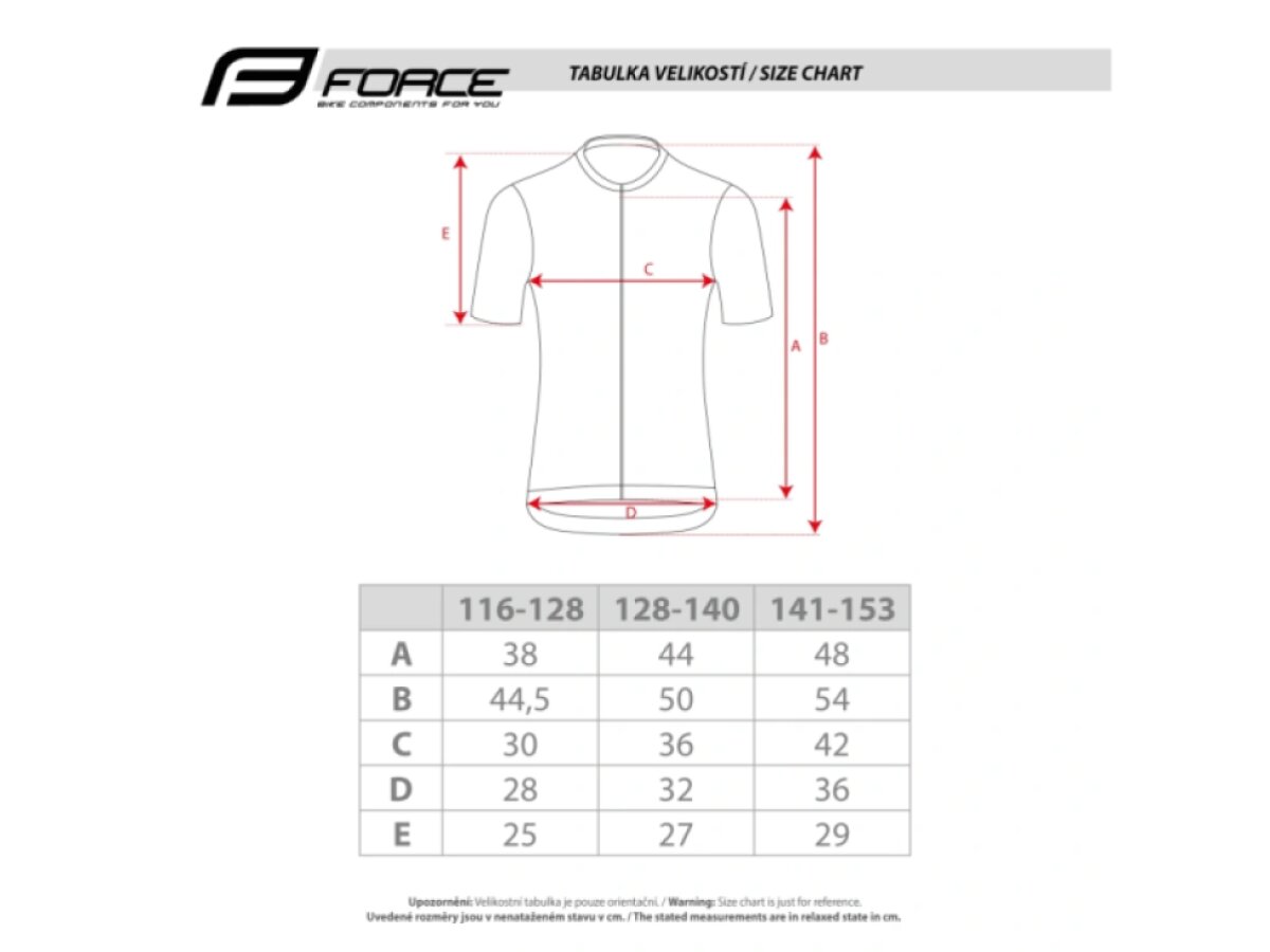 BIKEMAX dres dětský DNA PRO krátký rukáv (červený)