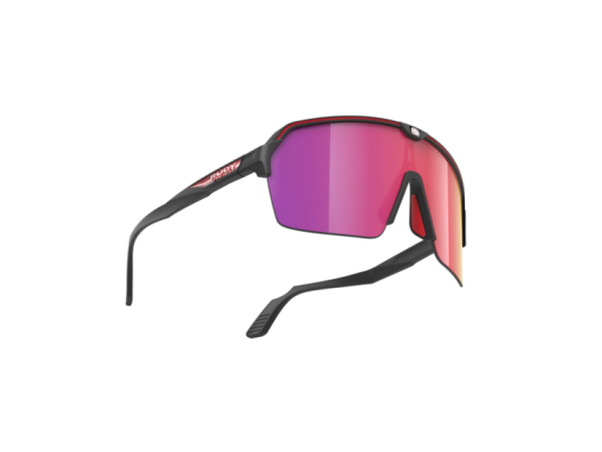 Rudy Project brýle Spinshield Air Black Matte (Mlts Red)