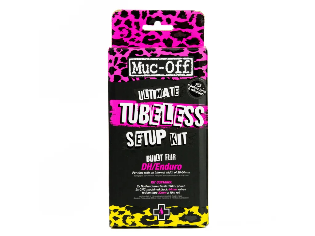 MUC-OFF Ultimate Tubeless Setup Kit DH/Enduro - Sada pro instalaci bezdušových plášťů (DH/Enduro)