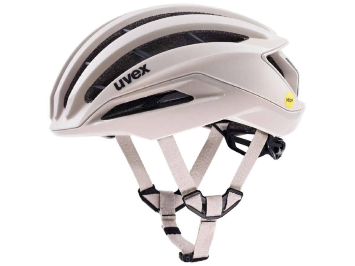 Uvex helma Surge aero MIPS (warm grey matt)
