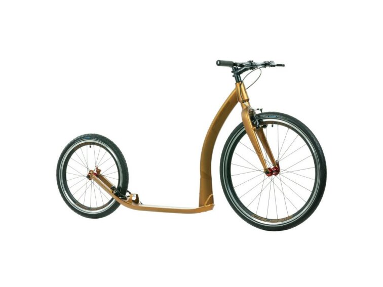 Koloběžka Crussis ONE COBRA 4.2-5 (zlatá)