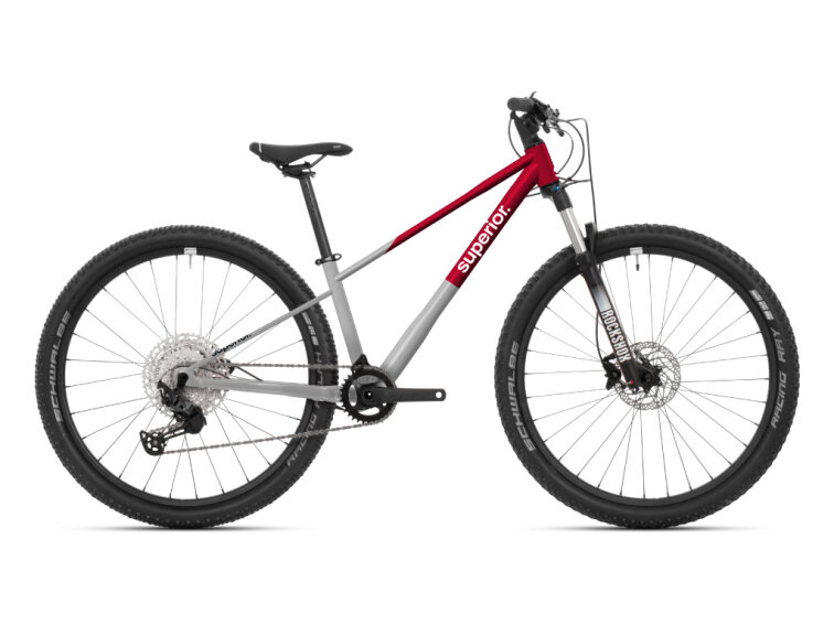 Superior TEAM 27.3 / Gloss Brushed Alu / Red 2026