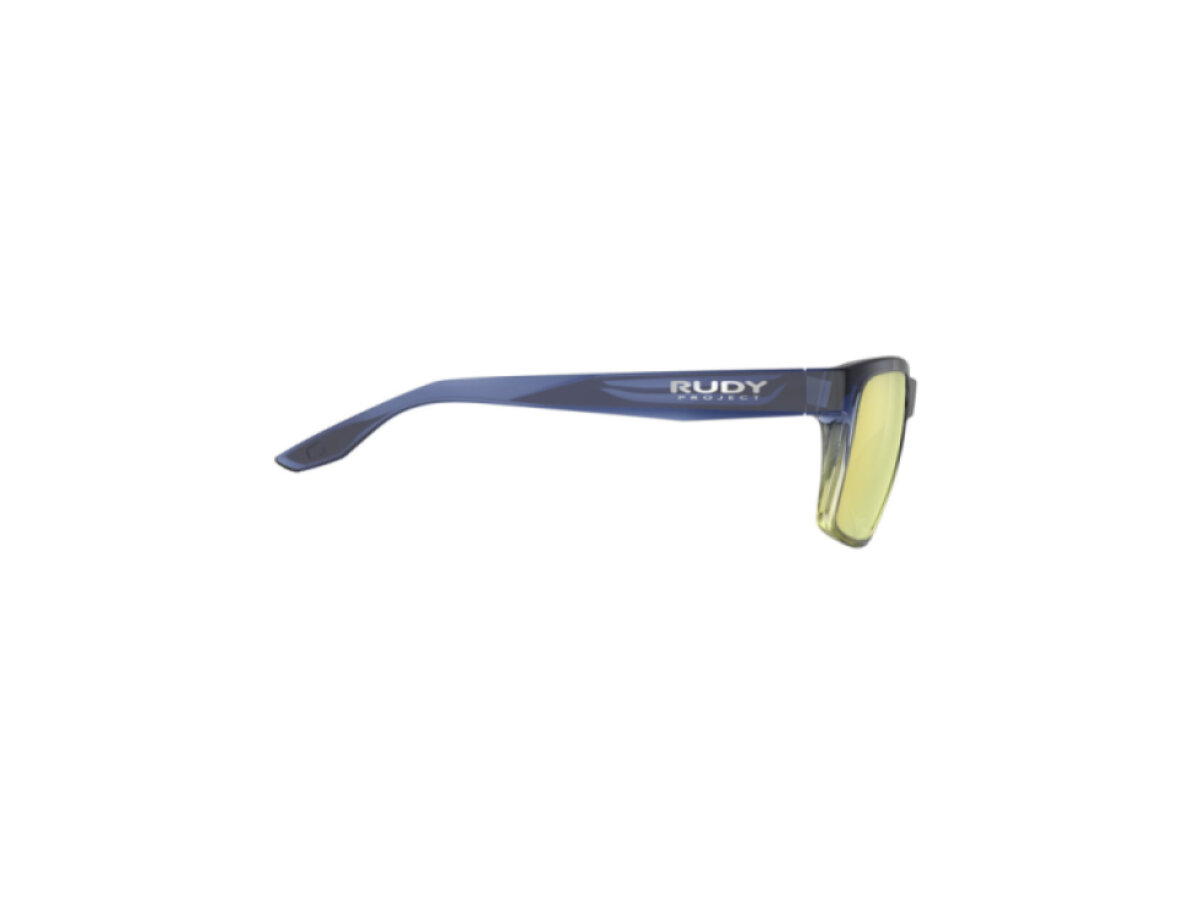 Rudy Project brýle Spinhawk Edge Crystal Blue Avio Apple Green Fade (Multilaser Yellow)