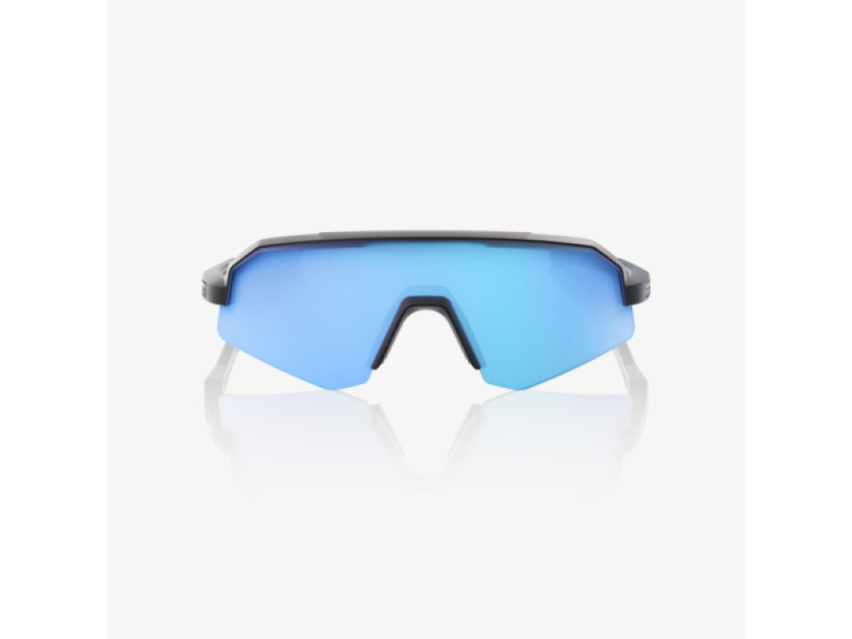 100% brýle Slendale Youth Matte Black (HiPER Blue Multilayer Mirror)