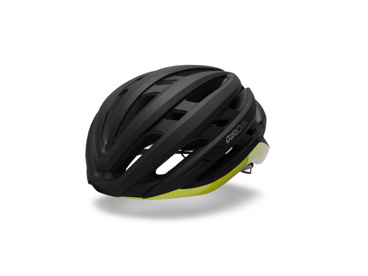 Giro helma Agilis MIPS (Mat Black/Gloss Hi Viz Yellow)