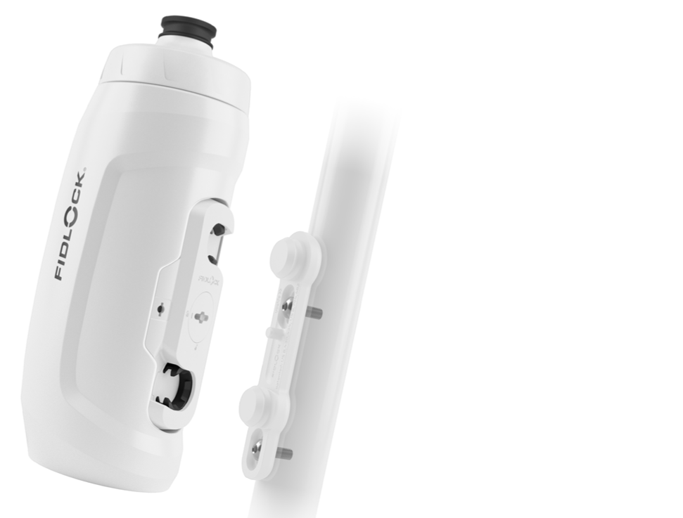 Fidlock TWIST kompletní set láhev 590ml (Polar White) montáž do děr na košíky