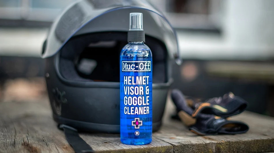 MUC-OFF Visor, Lens & Goggle Cleaning Kit V2 - Vylepšená sada na čištění čoček, vizoru a brýlí