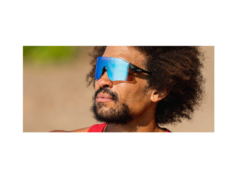 TIFOSI brýle Rail Matte Black (Clarion Blue Fototec)
