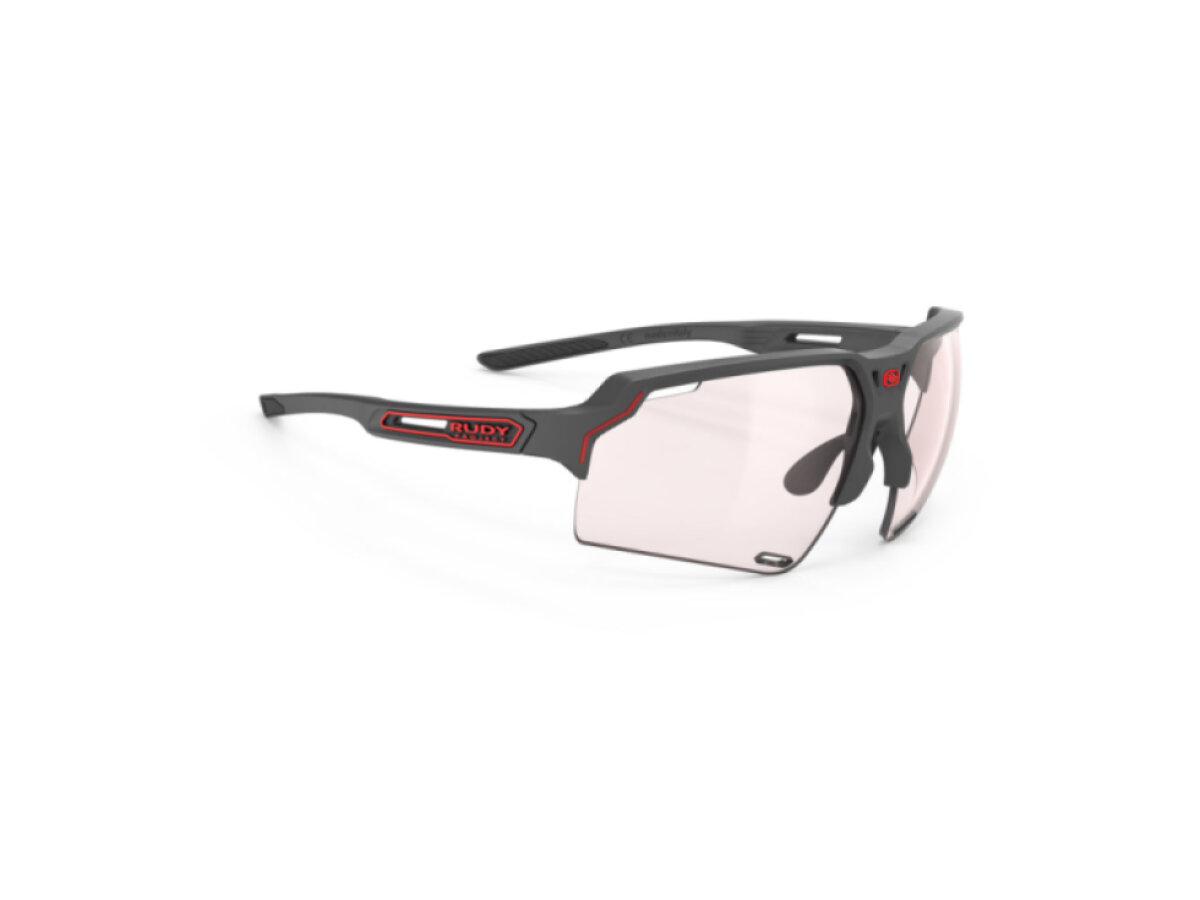 Rudy Project brýle Deltabeat Charcoal Matte (Impactx™ Phchrom 2Red)