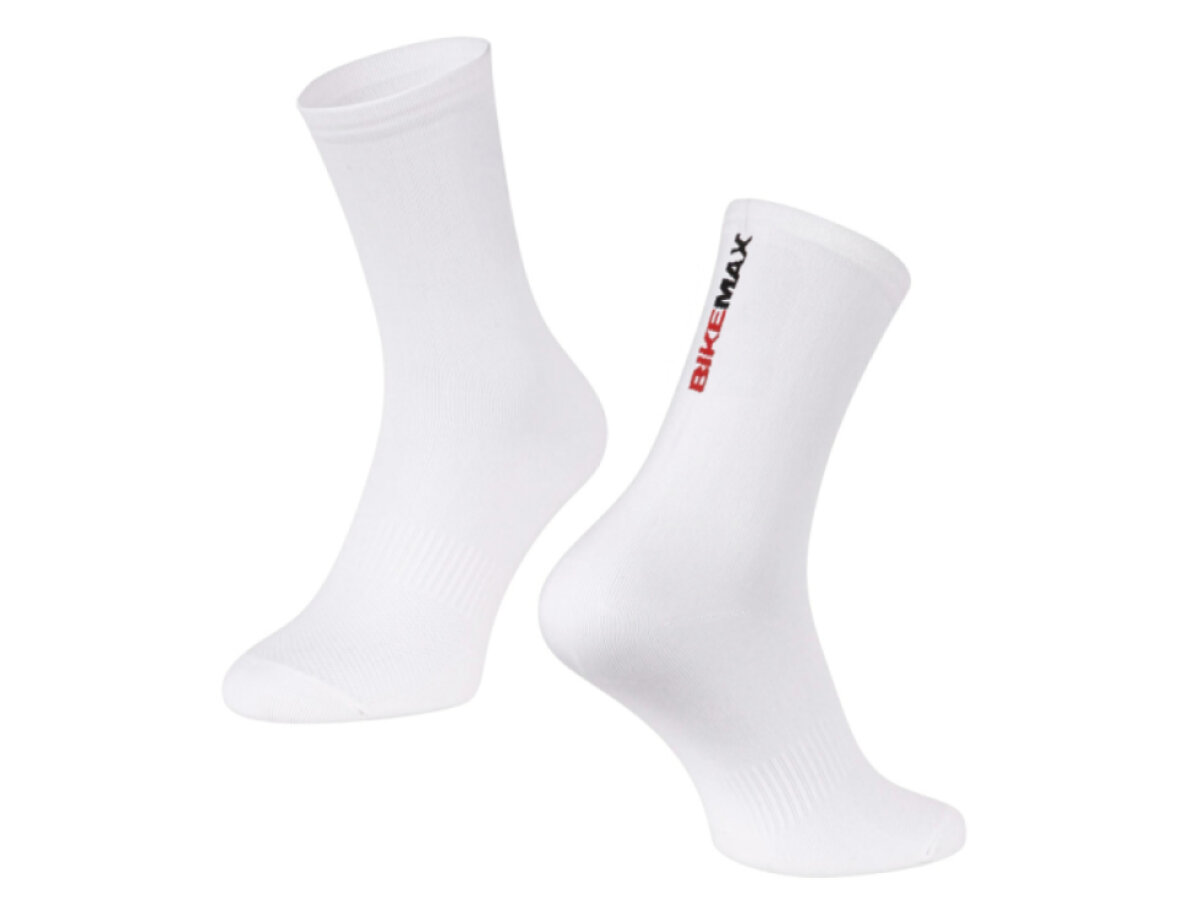 Ponožky BIKEMAX DNA PRO bílé