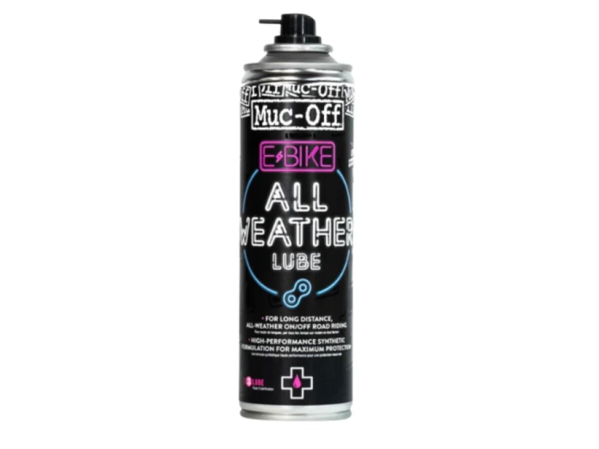 MUC-OFF Ebike All-Weather Lube - Mazivo na řetěz elektrokol do každého počasí (250 ml)