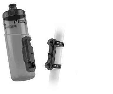 Fidlock TWIST kompletní set láhev 600ml (tmavá) univerzální montáž pásky