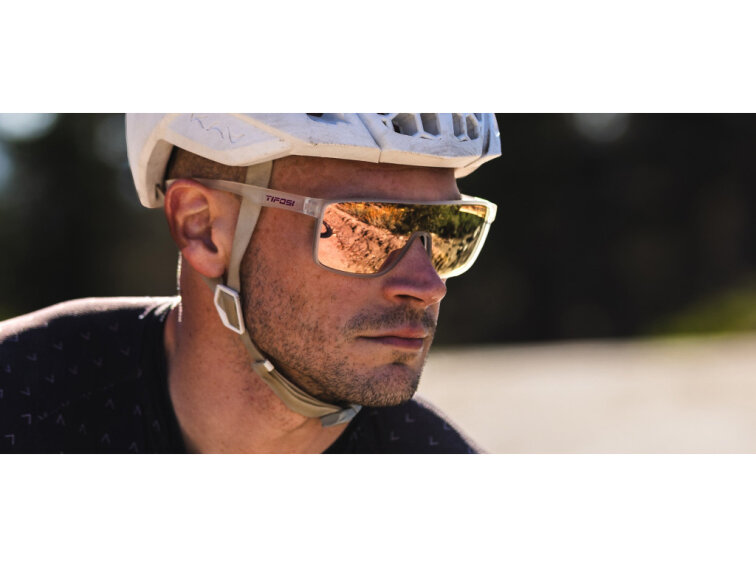 TIFOSI brýle Sanctum Satin Clear (Pink Mirror)