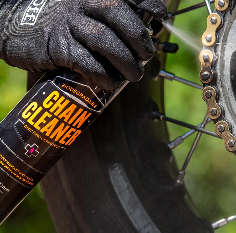 MUC-OFF Motorcycle Chain Care Kit - Sada na čištění a mazání řetězu