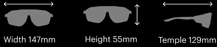 100% brýle Norvik Polished Translucent Grey (Purple Multilayer Mirror Lens)