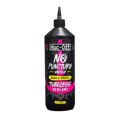 MUC-OFF No Puncture Hassle Road & Gravel Sealant - Těsnící tmel pro bezdušová silniční a gravel kola (1000 ml)
