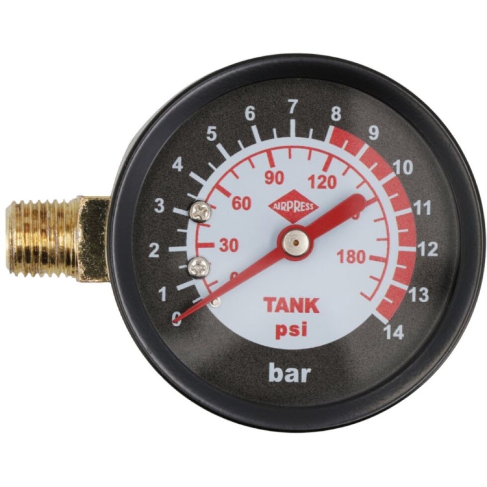 Tlakomer 1/4" 60 mm - pravý pre HL 260/25/50