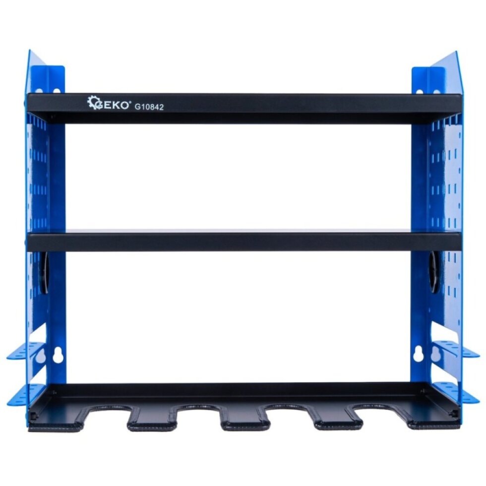 Kovová polica na elektrické náradie so 4 zásuvkami (1)