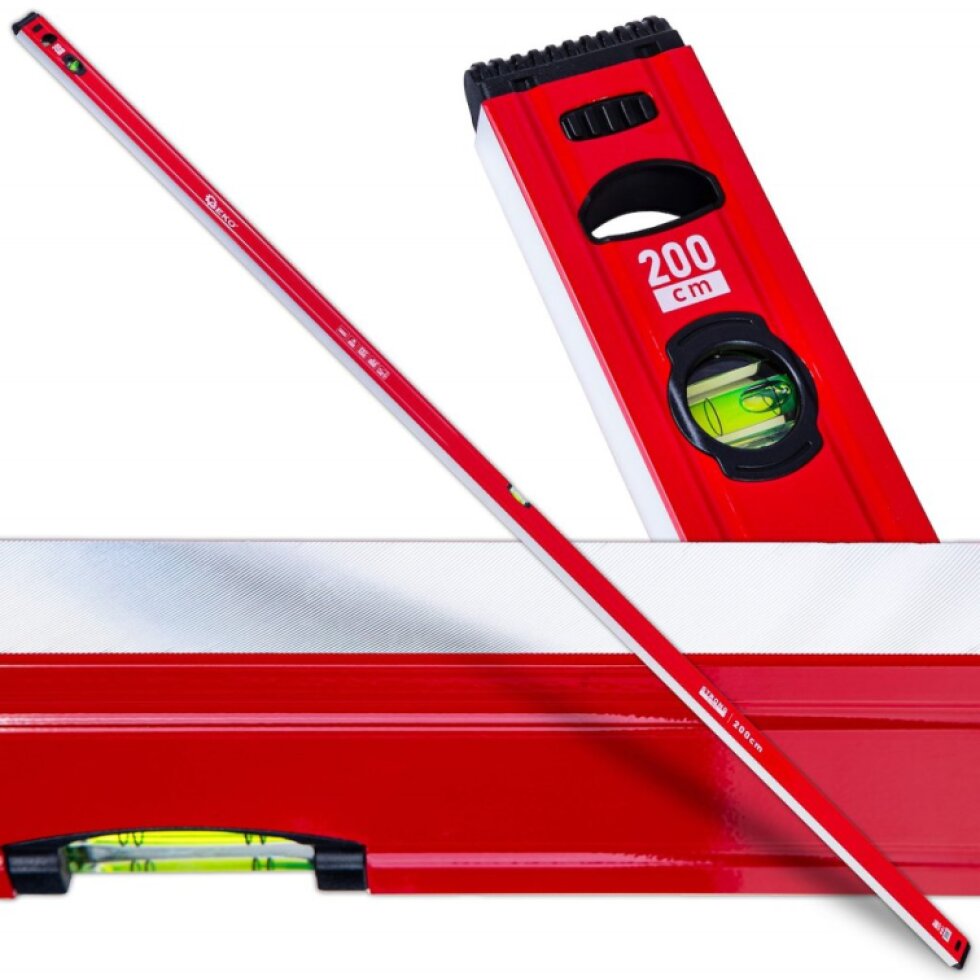 Hliníková vodováha 2000 mm STRONG LINE (50)