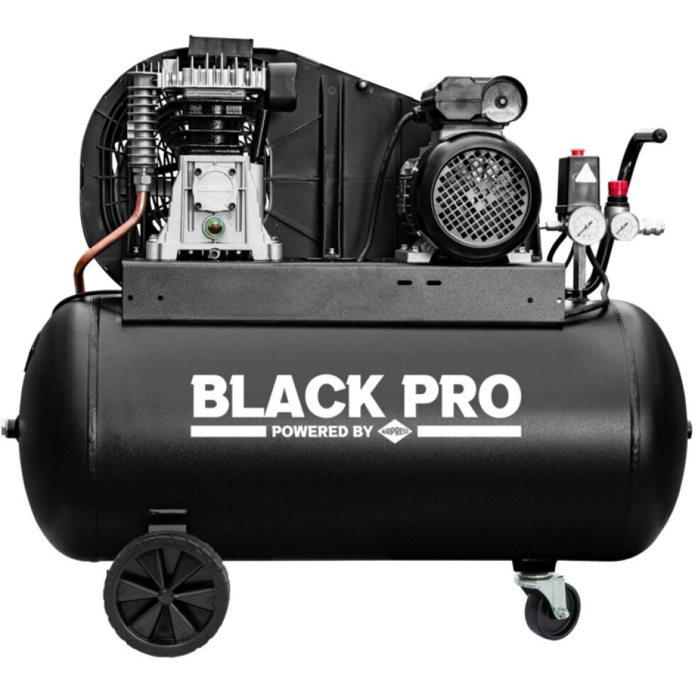Black Pro B2800B 10 bar 3 hp/2,2 kW dvojpiestový kompresor 245,6 l/min 150 l