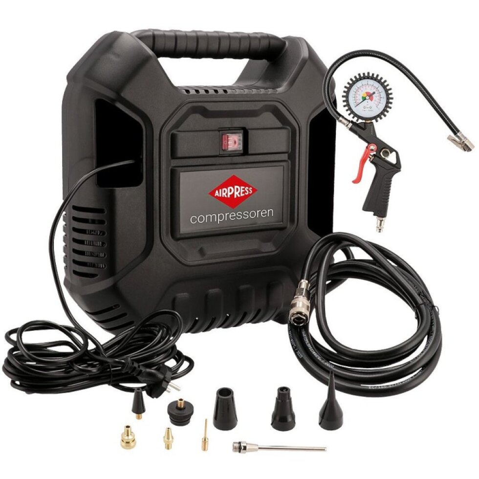 Malý bezolejový kompresor HLO 180 8 bar 150 l/min + sada príslušenstva