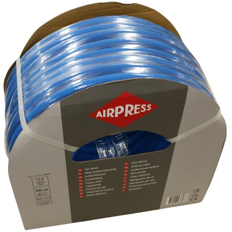 NBR+PVC hybridná vzduchová hadica 12,5 x 16,5 mm 15 bar 50 m