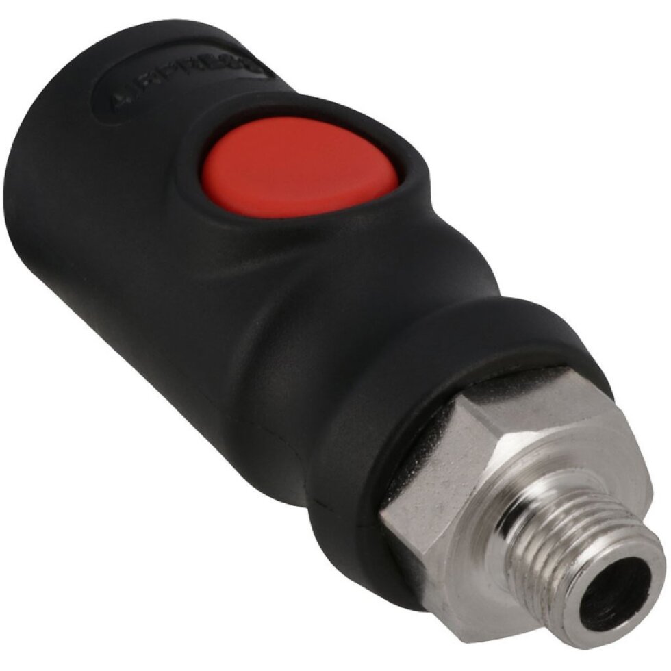 Bezpečnostná rýchlospojka 1/4" vonkajší závit 5 ks.
