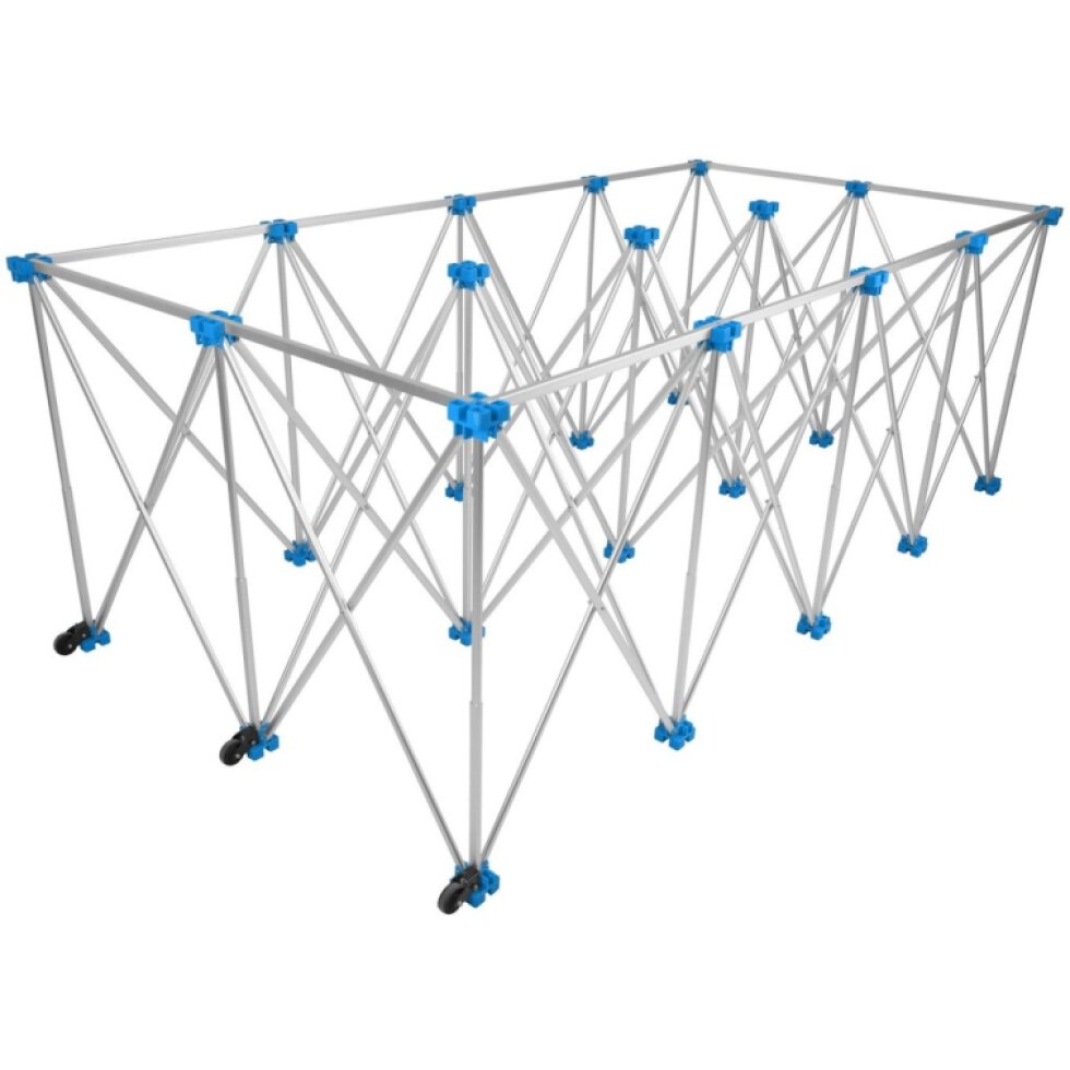 Skladací stôl na veľké dlaždice 230x118x85cm 1000kg (1)