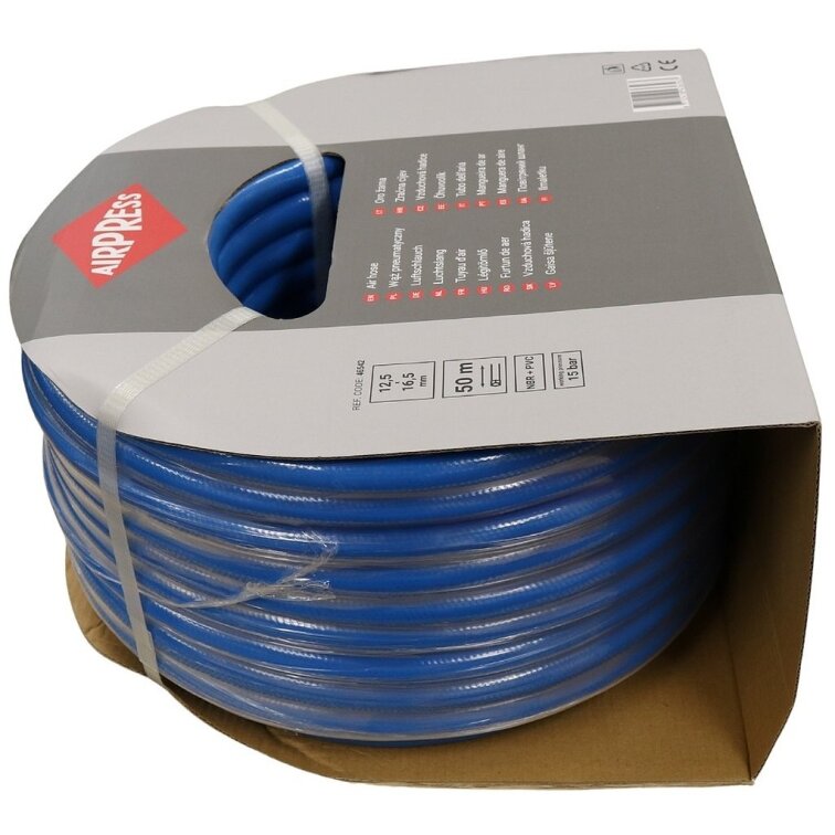 NBR+PVC hybridná vzduchová hadica 12,5 x 16,5 mm 15 bar 50 m