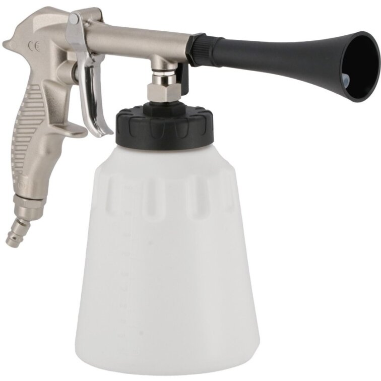 Vzduchová pištoľ na čistenie čalúnenia a kobercov 1/4" 225 l/min 1l