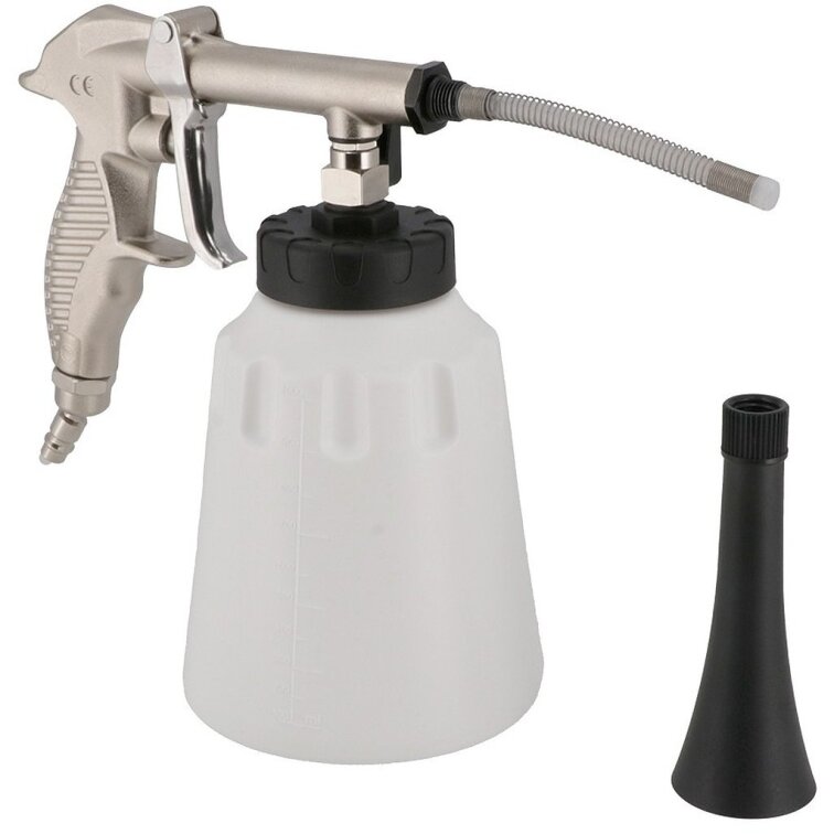 Vzduchová pištoľ na čistenie čalúnenia a kobercov 1/4" 225 l/min 1l