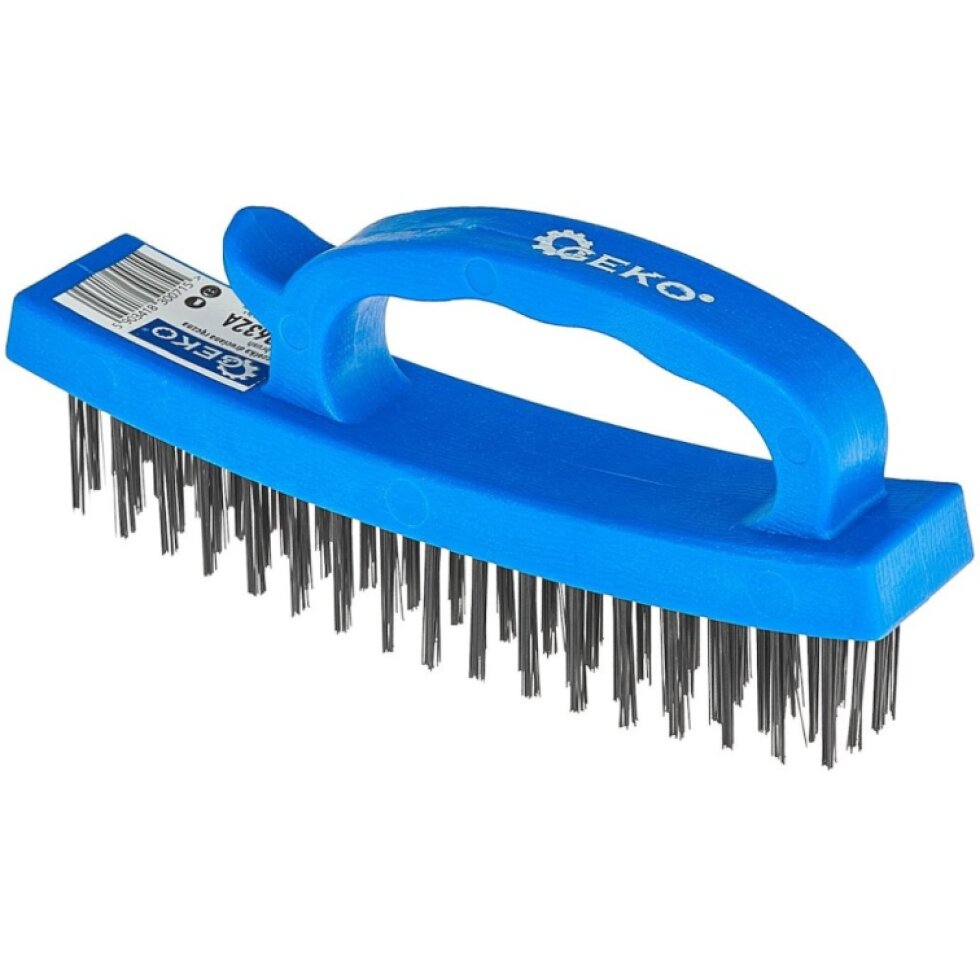 Drôtená kefa s plastovou rukoväťou 165 mm - stojan (12/144)