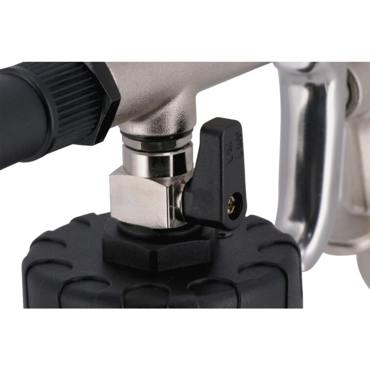 Vzduchová pištoľ na čistenie čalúnenia a kobercov 1/4" 225 l/min 1l