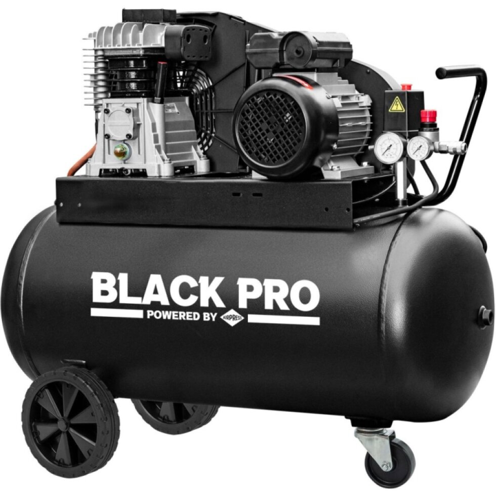 Black Pro B2800B10 bar 3 hp/2,2 kW dvojpiestový kompresor 245,6 l/min 90 l