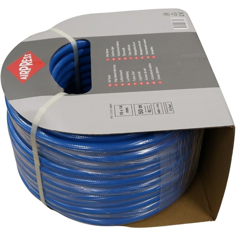 NBR+PVC hybridná vzduchová hadica 10 x 14 mm 15 bar 50 m