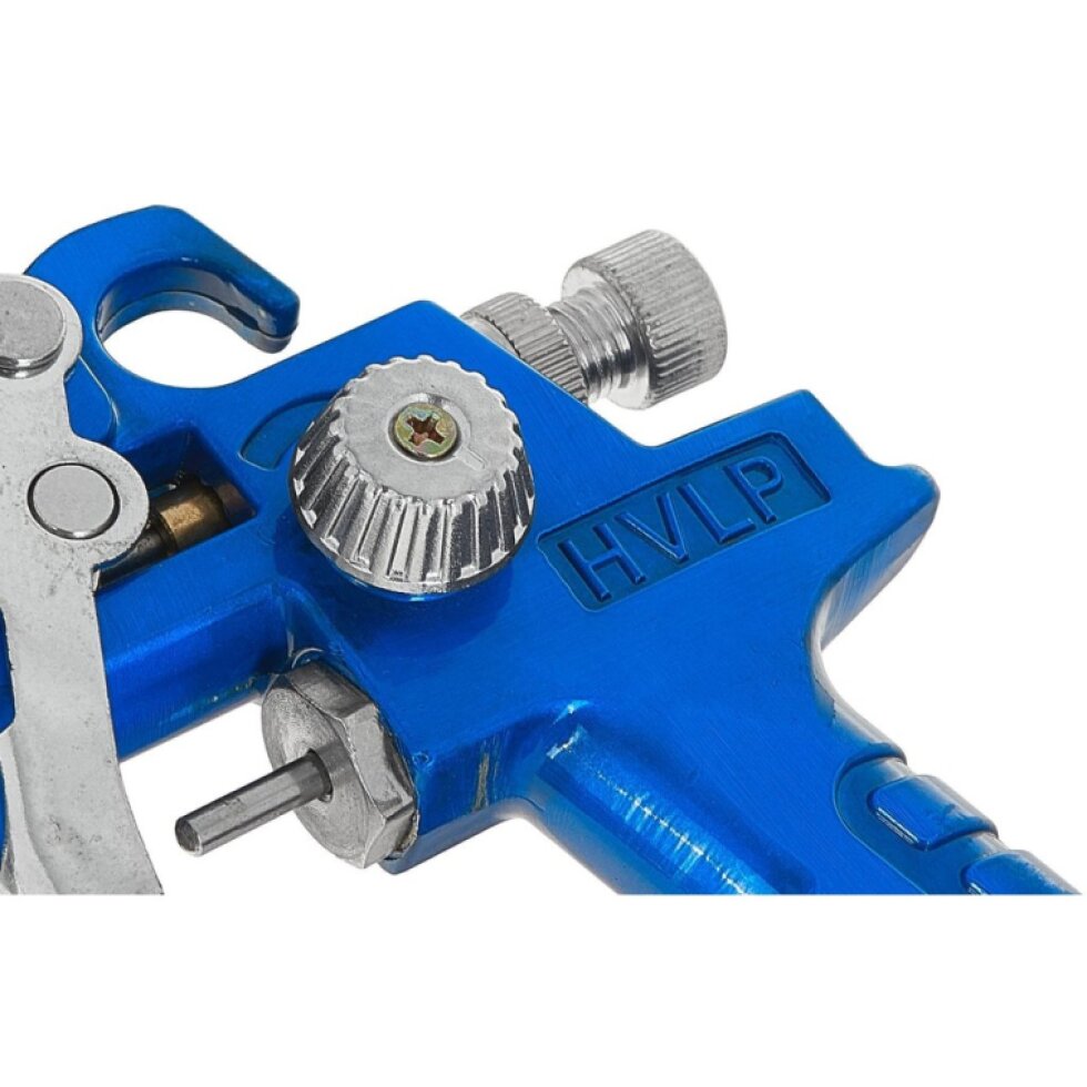 Striekacia pištoľ. HVLP mini 125 ml 0,8 mm, plastový s 1/4" regulátorom tlaku (20)