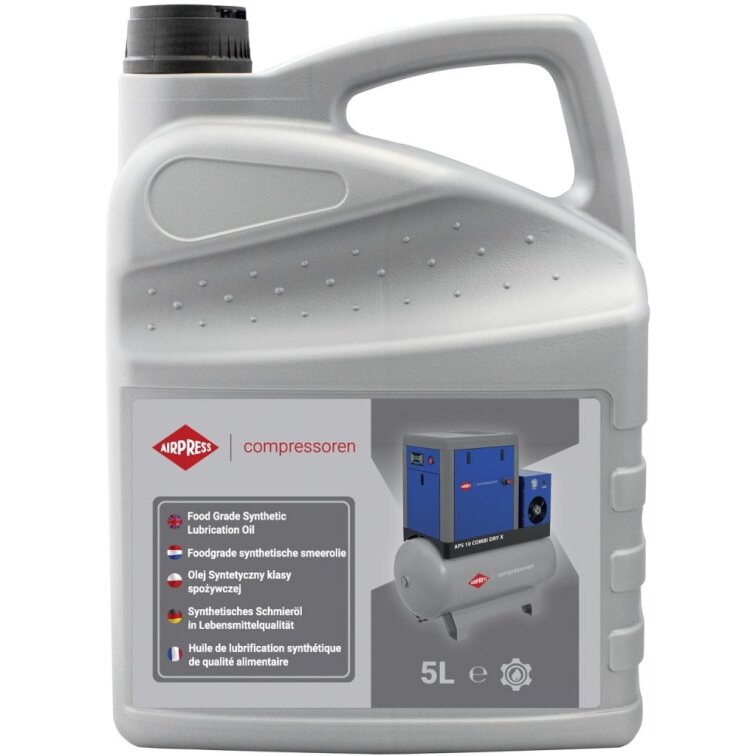 Syntetický olej FOODGRADE pre potravinárske skrutkové kompresory 5 l