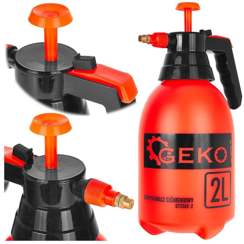 Oranžový tlakový postrekovač 2L (20)