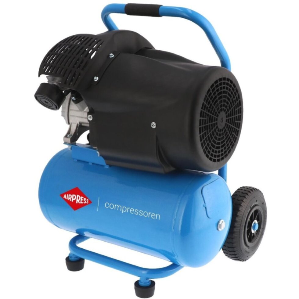 Dvojpiestový kompresor HL 425-24 + sada pneumatických kľúčov a príslušenstva