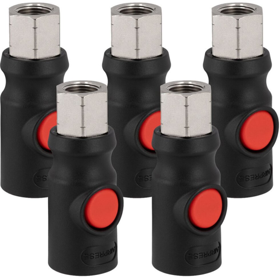 Bezpečnostná spojka 3/8" vnútorný závit 5 ks.