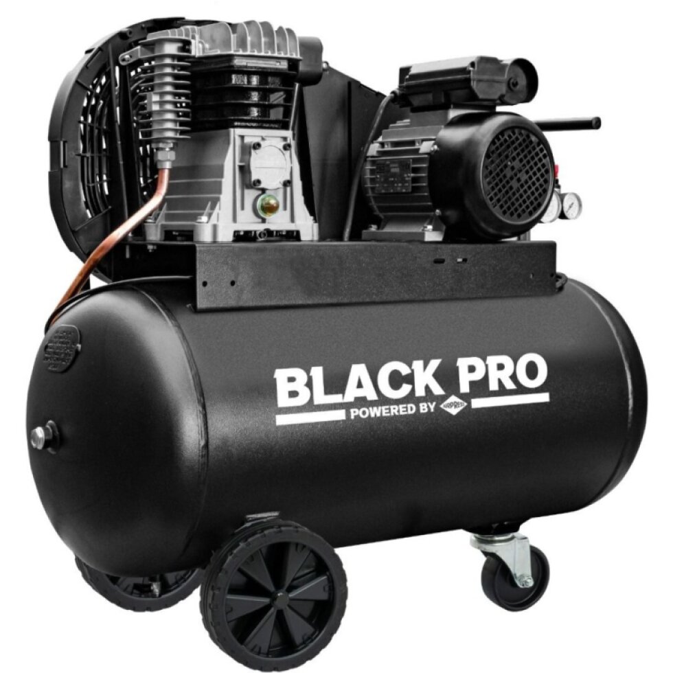 Black Pro B2800B10 bar 3 hp/2,2 kW dvojpiestový kompresor 245,6 l/min 90 l