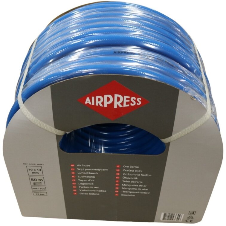 NBR+PVC hybridná vzduchová hadica 10 x 14 mm 15 bar 50 m