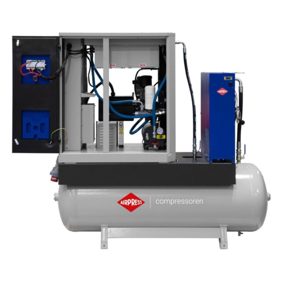 Skrutkový kompresor APS 15 IVR X G3 Combi Dry 10 bar 15 hp/11 kW 544-1579 l/min 500 l