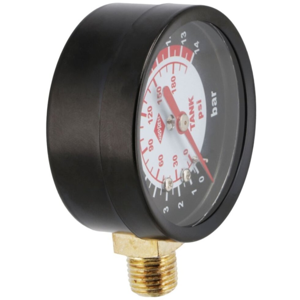 Tlakomer 1/4" 60 mm - pravý pre HL 260/25/50