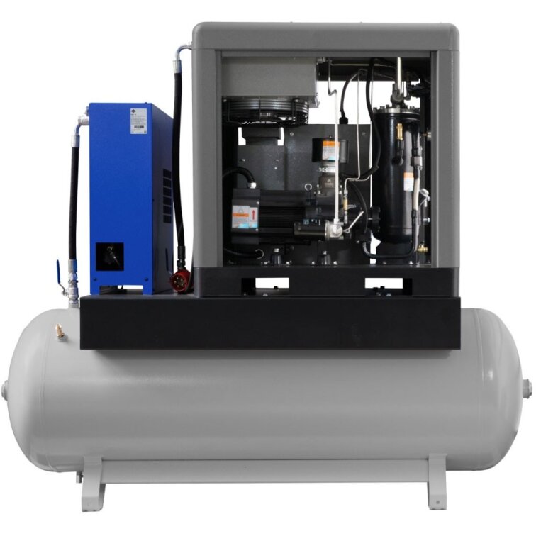 Skrutkový kompresor APS 15 IVR Combi Dry X 10 bar 15 hp/11 kW 630-1980 l/min 500 l