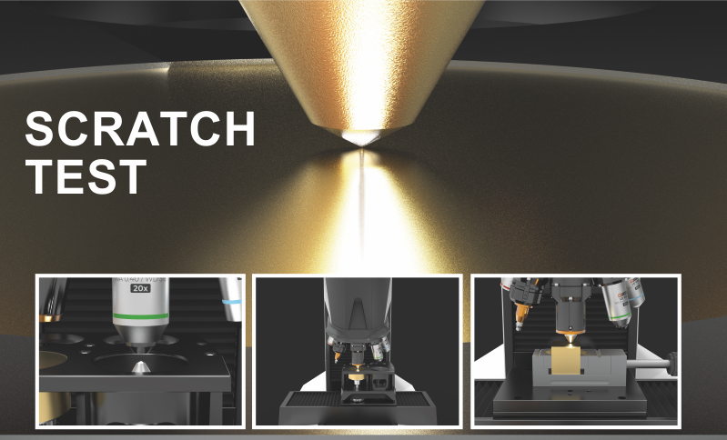 Mikro tvrdoměr QNESS 60 A+ EVO Rozšíření na scratch tester