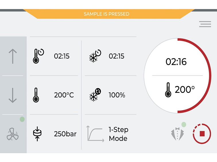 Qpress 40 - automatický metalografický lis