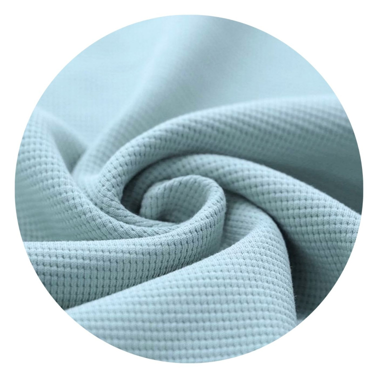 Overal na zip vaflový / modrý